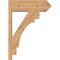 Ekena Millwork Merced Smooth Arts and Crafts Outlooker, Western Red Cedar, 7 1/2"W x 22"D x 30"H OUT08X22X30MRC03SWR - alternate 4